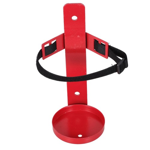 Red fire extinguisher - extinguisher, wall