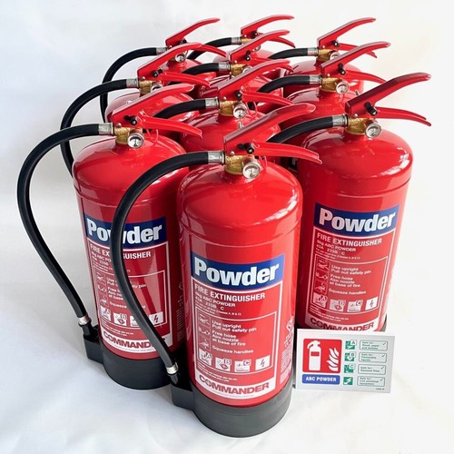10x 6kg dry powder abc - 6kg,
