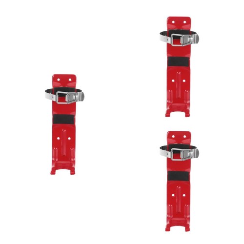 Red metal fire extinguisher - metal,