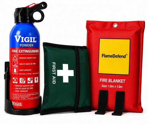 Car fire extinguisher 600g - fire,